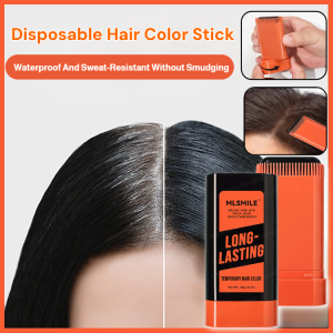 Disposable Hair Color Stick Covering Gray Hair Color Comb Waterproof And Sweat-Resistant Without Smudging