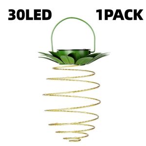 Pineapple Solar Lanterns Solar Hanging Lantern Outdoor Decorative Light Waterproof Lamp for Garden Yard Tree Porch Lawn