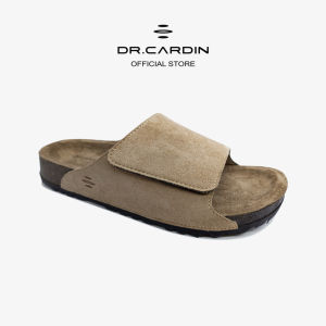 [BUY 2 10% OFF] Dr. Cardin Men Cove Core Suede Comfort Sandals with Adjustable Strap D-SLB-8212