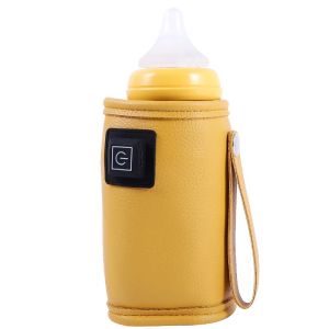 EZYLITTLES Portable USB Baby Milk Bottle Warmer Cover Travel Heater Bag Insulated Nursing Bag Outdoor Pemanas Botol Susu