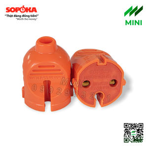 Phích cắm cái SOPOKA P18 10A – 250V
