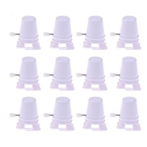 12 miếng robot nhỏ cuộn lên Robot bàn làm việc đồ trang trí tiệc tùng lễ hội đồ dùng phù hợp với mọi lứa tuổi và dịp