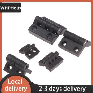 [COD] WHPHous Ship within 24 hours 1PCS Small Hinges Black Mini Plastic Door Bearing Butt Cabinet ABS Hinge
