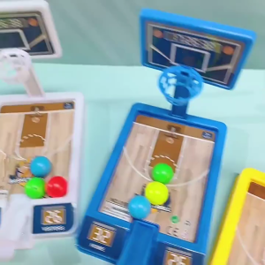 Toy Basketball Battle Game Desktop Table Funny Table Sports Bagatelle Game Basketball Sport for Boy Adults Reduce Stress