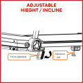KML KEMILNG M3230 Treadmil Original Foldable and Easy Installment, Home Treadmill Exercise, Walking Pad Treadmill. 