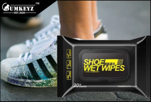 30pcs Value Pack Shoe Wet Wipes Shoe Cleaning Wet Wipes Shoe Polish Wipes Shoe Kit Shoes Cleaner