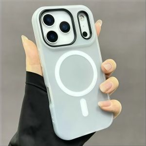 Wireless Charging Magnetic Shockproof Soft Case for iPhone 14 Pro Max 13 Pro Max 12 Pro Max Magnetic Charge Cover