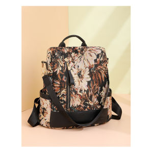 Ielgy Đa Mục Đích Túi Retro balo hợp thời trang sức chứa lớn đơn giản Niche Cảm Thấy Phụ Nữ Ba Lô