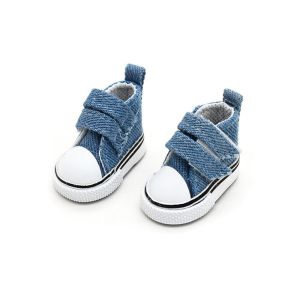 PERNEAKY 1 Pair Tự làm Giày vải búp bê Dài 5cm Mini Giày mini tiện dụng Giày cho phụ kiện búp bê Giày đế mềm Giày thể thao búp bê Quà Tặng búp bê BJD 1/6