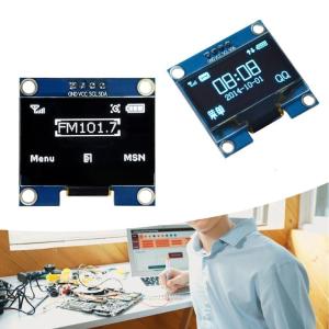 Industrial 1.3inch Display 128X64 Resolution 4Pin GND Interfaces Supports SPI IIC Communication Protocols