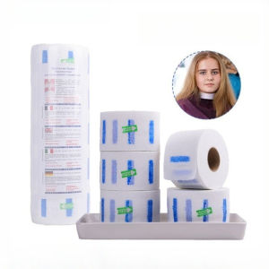 1pc Barber Disposable Neck Tissue Paper Salon Barbers Hair Dressing Paper Strip Roll Neck Ruffles