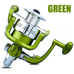 Sougayilang Gulungan Pancing 6BB Reel Pancing Putar dengan Rasio Gir 5.2:1 Bantalan Bola 6BB Gulungan Pancing Karper
