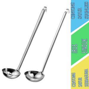 Centong Sayur Serbaguna - Irus Sinduk - Centong Sup Stainless - 1pcs
