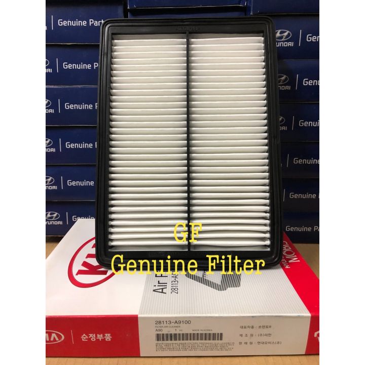 KIA SORENTO UM 2.4 PETROL 2016 AIR FILTER 28113A9100 Lazada