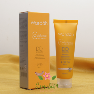 Wardah C-Defence DD Cream SPF 30 20ml/foundation/bedak wajah/alas bedak/Original/bpom/alas bedak wardah tahan lama/bedak cair/pondasion/foundasion/asli/fondasion