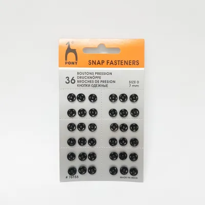 Pony Snap Fasteners / Snap Buttons / Press Stud (1slice) 7mm 9mm 11mm | Butang Ketip / Butang Katup / Butang Pony