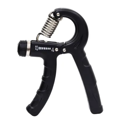 BG Sport Gripper R-Shape Adjustable And Countable Hand Grip Strength Exercise
