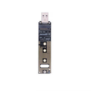 Compactly USB to M.2 NVME SSDs Adapter for Quick Installation Easy Use in Various Scenario Support for 2280 2260 2242