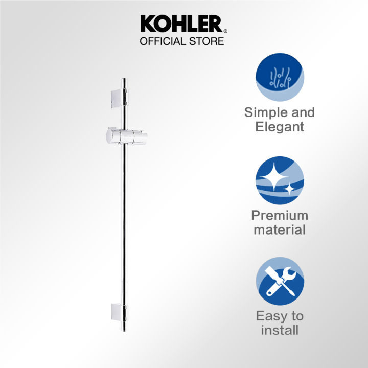 KOHLER Rainjoy 60CM Slide Bar, Polished Chrome K72740TCP Lazada