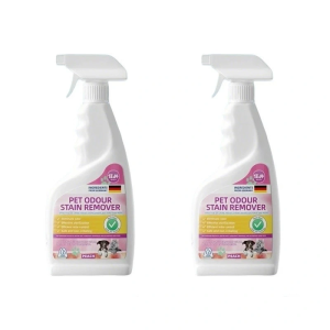 [SG STOCK]Pet Odour & Stain Remover Spray Bio Enzyme Deodorizer for Dog & Cat Urine Cleaner Jasmine/Peach/500ml