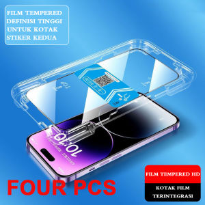 Film Tempered Cocok untuk Samsung A05S A05 A54 A55 A35 S24Ultra PLUS A15 A50 A50S A52S A14 A34 Lengkap dengan Cover Box dan Stik Kedua