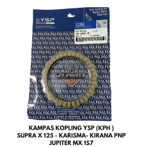 KAMPAS KOPLING KIT HONDA KARISMA KIRANA SUPRA X 125 2006 2013 PNP JUPITER MX LAMA 1S7 - YSP