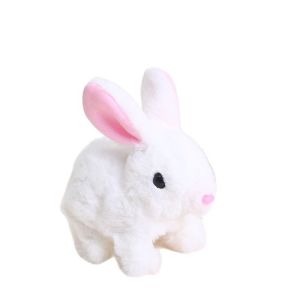 สัตว์จําลอง โต้ตอบ อ่อนนุ่ม ตุ๊กตาจําลอง ปลอดภัยและปลอดสารพิษ อิเล็กทรอนิกส์ จะเขย่าหาง โรงเรียน