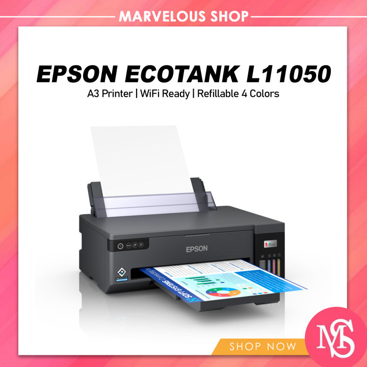 Epson Ecotank L11050 A3 Printer With Wifi Brand New Lazada Ph 0458