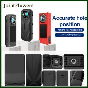 JointFlowers Silicone bảo vệ trường hợp đối với insta360 X5 hành động máy ảnh dropproof chống bụi ống kính cơ thể bảo vệ bìa cho insta360x5 với dây buộc