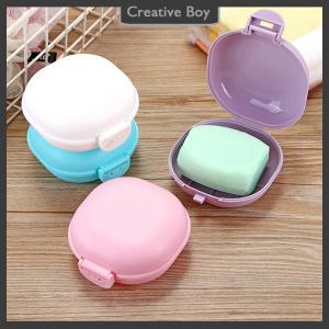 [Creative] Bathroom Dish Plate Case Home Shower Travel Hiking Holder Container Soap Box