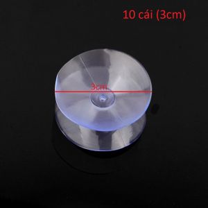 Set 10 cốc hút kính 2 mặt chống trượt 2cm/25cm/3cm/35cm nút đệm lót giữa mặt bàn và kính