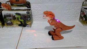 H0027 MAINAN DINOSAURUS TREX TYRANNOSAURUS BERTELUR PROYEKTOR BBR 1105