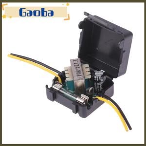 gaoba ตัวกรองสัญญาณไฟรถยนต์อุปกรณ์เสริมตัวกรองพลังงานสเตอริโอวิทยุรีเลย์เครื่องเสียง