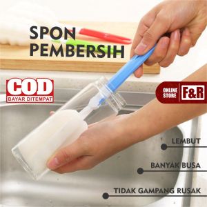 Spon Pembersih Serbaguna Spons Bersih Botol Susu Bayi Baby Child Pencuci Gelas Dot Sponge Multifungsi