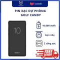 Pin sạc dự phòng Golf Candy 10.000mAh G80. 