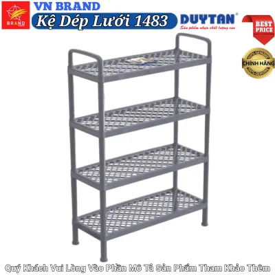 Kệ Dép 1483 Nhựa Duy Tân Kệ Dùng Để Giày Dép Kiểu Dáng 3 tầng 4 Tầng Đa Năng Tiện Lợi