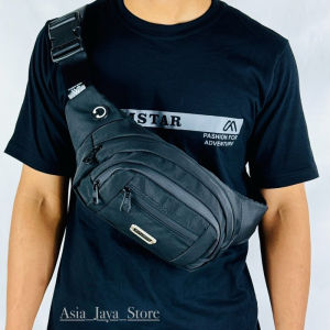 Tas Pria Waist Bag Tas Pinggang Selempang Pria Wanita POLO AMSTAR