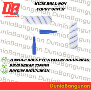 Kuas Roll Non Copot 9 Inch / Handle Roll