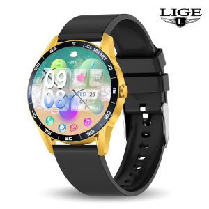 LIGE Original Bluetooth Call Smart Watch Men Heart Rate Outdoor 123+ Sports Fitness Tracker IP68 Waterproof Smartwatch