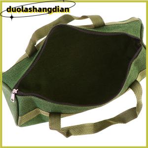 [Duola] Durable Thicker Canvas Tool Pouch for Electrical Tool Storage Organizer