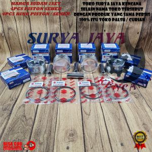 PISTON SEHER DAN RING PISTON KOMPLIT SUZUKI FUTURA 1.3 1300CC 1SET