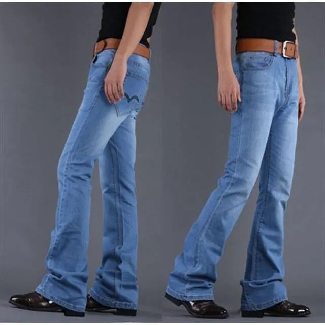 Bootcut Men's Jeans, Mens Flared Pants, Bootcut Jeans Men