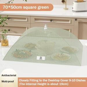The joy of home Foldable Food Cover Tudung Makanan Mesh Dustproof Flyproof Reusable Kitchen Dining Table Rumah Tangga