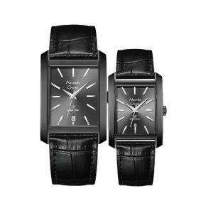 JAM TANGAN COUPLE ORIGINAL - JAM TANGAN ALEXANDRE CHRISTIE AC1037 - PRIMO - NG - Hitam - Kulit - JD18 - JAM TANGAN PRIA WANITA + ALEXANDRE CHRISTIE AC1037 AC 1037 ALEXANDRE CHRISTIE AC1037 AC 1037 JAM TANGAN PASANGAN ALEXANDRE CHRISTIE ORIGINAL S003