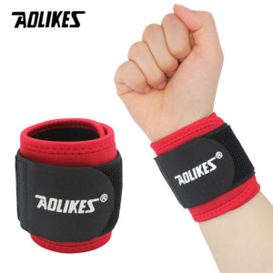 Aolikes 1pcs Adjustable Weight Lifting Wrist Strap Support Fitness Bandage Wrist Strap Support Protective Wrist Strap