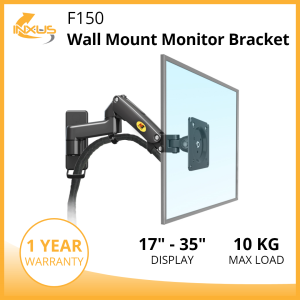 North Bayou NB F150 Wall Mount Monitor Bracket 17" - 27"  / Adjustable Swivel Flexi-Mount Stand