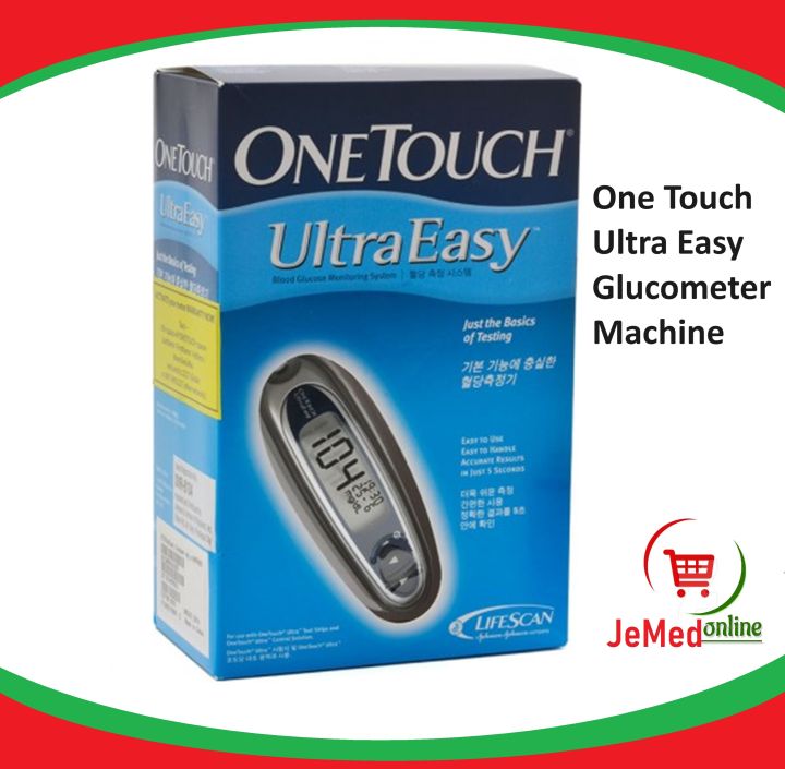 One Touch Ultra Easy Glucometer Machine - also available One Touch ...