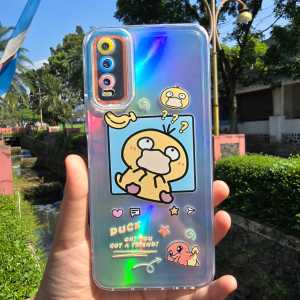 Case Hologram Fashion ( PIKACHU ) XIAOMI REDMI NOTE 13 4G POCO M6 PRO REDMI NOTE 13 5G REDMI NOTE 13 PRO 5G REDMI A1 REDMI A2 Casing Hologram Aurora Markas Kesing