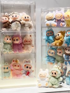Shopclassyshop 60CM Extra Big Wall-mounted stackable Popmart Display Box Toys Pop Mart Doll Figures Storage Box Hanging