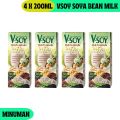 4PCS V Soy Minuman Susu Kedelai Soya Bean Milk Multi Grain. 